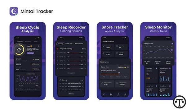 Sleep tracker app for android and ios.